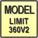 Piktogram - Model: Limit 360V2